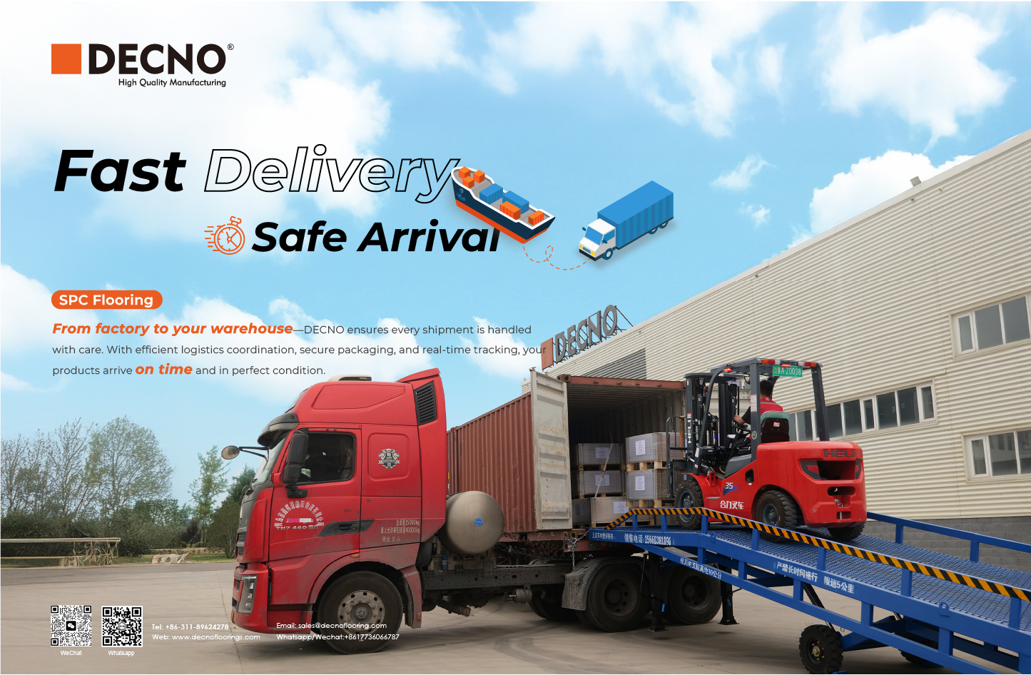 Niedrige Tarife! SPC-Bodenbelagsversorgung aus Vietnam｜DECNO