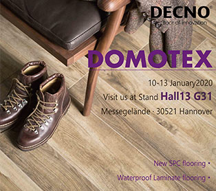 DOMOTEX Hannover 2020 - DECNO GROUP