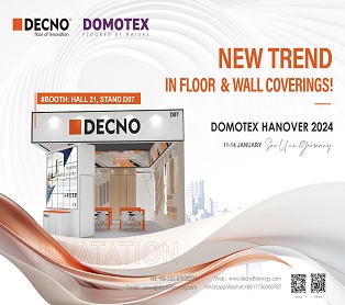 Neue Bodentechnologien auf der DOMOTEX Hannover 2024 – DECNO