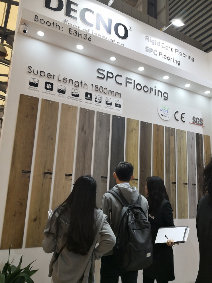 China SPC flooring manufacture--DOMOTEX ASIA